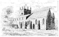 Sketch of St. MAry's Church, 1879