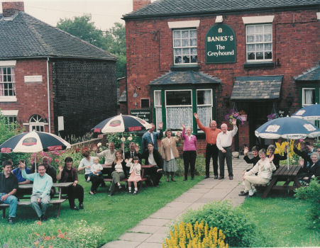 Image: The village pub with locals!